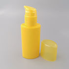 Упаковка желтой бутылки распределителя насоса OEM 30ml косметическая Refillable